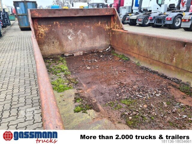 Roll-off konteyneri  Alustahl S 20 D Abrollcontainer mit Flügeltür