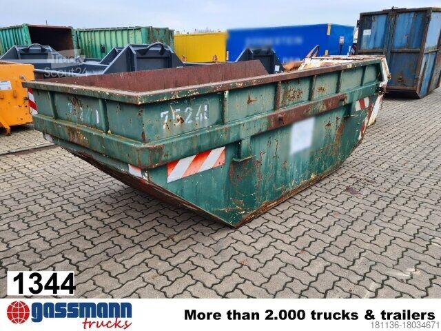 Contenedor de volteo Absetzcontainer ca. 6m³ offen mit Klappe