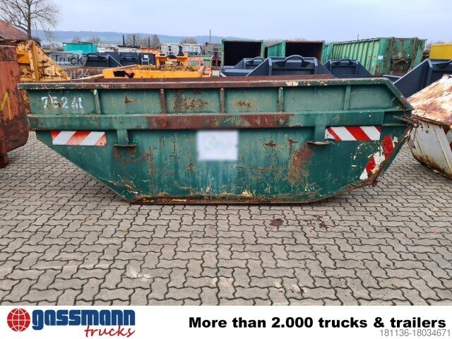 Contenedor de volteo Absetzcontainer ca. 6m³ offen mit Klappe