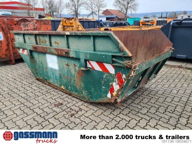 Contenedor de volteo Absetzcontainer ca. 6m³ offen mit Klappe