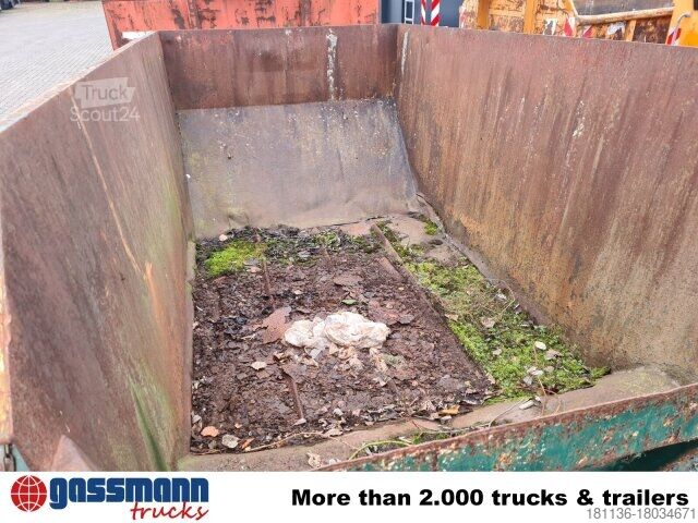 Contenedor de volteo Absetzcontainer ca. 6m³ offen mit Klappe