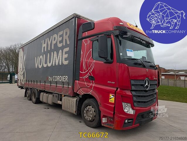 Prelata glisantă Mercedes-Benz Actros 2548