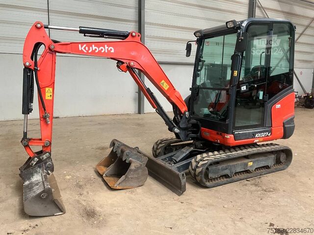 Miniescavatore Kubota KX 027-4