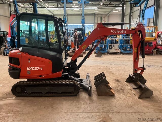 Miniescavatore Kubota KX 027-4