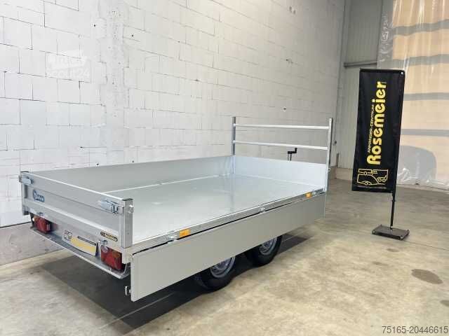 Rimorchio ribaltabile a tre lati Cheval Liberte Debon PW1.2E Lux E-Pumpe Rückwärtskipper