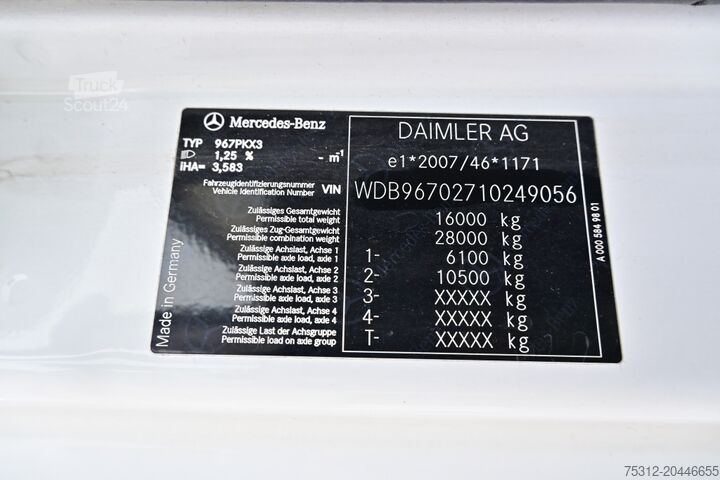 Ledusskapja kravas automašīna Mercedes-Benz Atego 1530  E6 16T Supra 1250 MT Bi-Temp. LBW