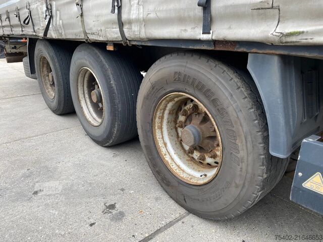 Przesuwne plandeki Krone SD SD / Tautliner / 1x Lift Axle / BPW + Disc