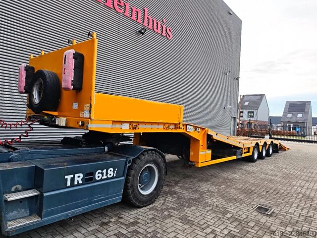 Semi-lågladdare Faymonville STZ-3UB Bridge Powersteering Winch Ramps!