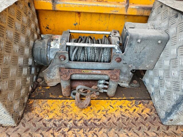 Semi-lågladdare Faymonville STZ-3UB Bridge Powersteering Winch Ramps!