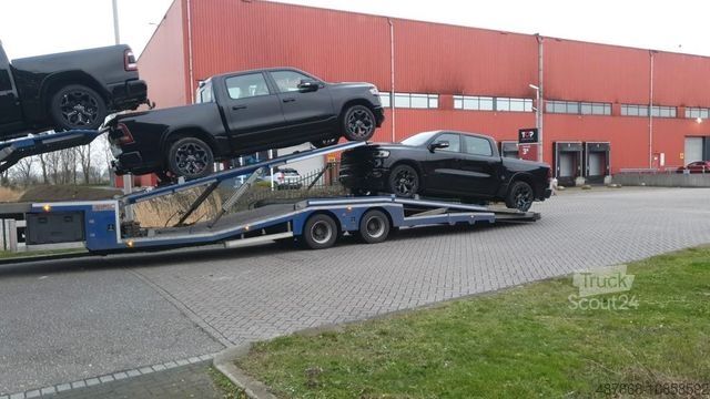 Semiremorcă transportoare de autoturisme  Aksoylu nummer eins im 6 stuck auto transporter