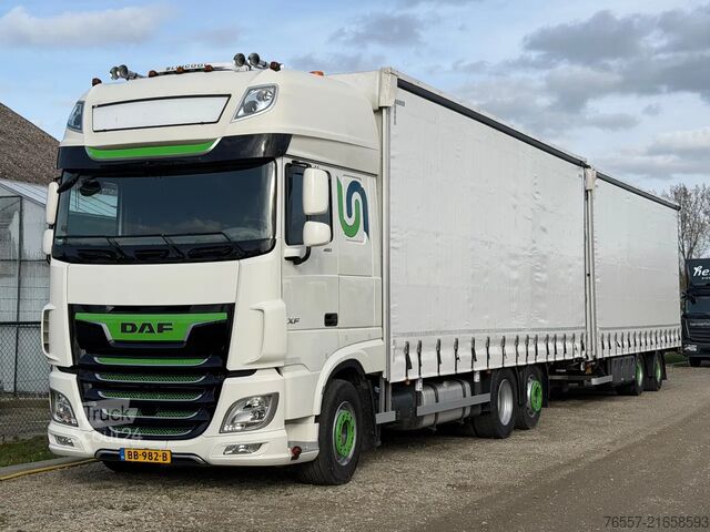 Volumentransport DAF XF 480 XF480.26 mega volume combi in Topstaat.