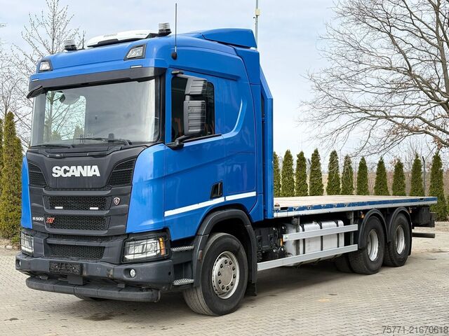 Platte bak Scania R500 XT 6x4 EURO6 PLATFORMA