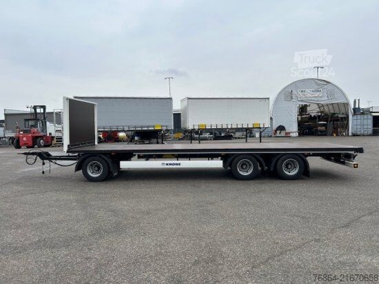 Priklopnik z delovno ploščadjo KRONE JUMBO PLATEAU ANHäNGER 8.6 METER, BPW