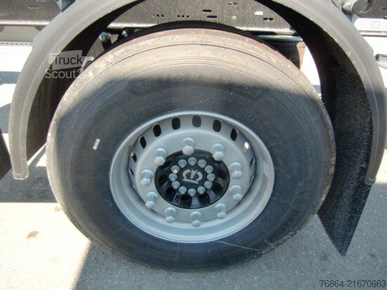 Priklopnik z menjalnim šasijem KRONE 1-ACHS LAFETTE KRONE ACHSE, HECKABSTüTZUNG,