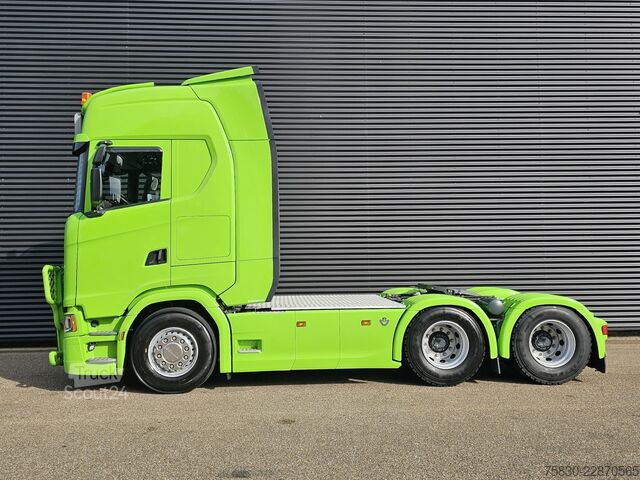 Standartinis-SZM Scania S770 V8 / 6X4 / FULL AIR / RETARDER /