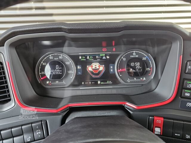 Standartinis-SZM Scania S770 V8 / 6X4 / FULL AIR / RETARDER /