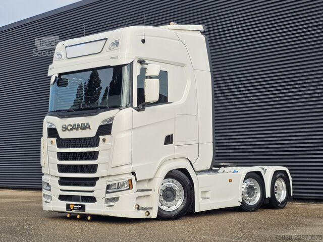 Standartinis-SZM Scania S450 6x2/4 LIFT / STEER / RETARDER / PARKING CO...