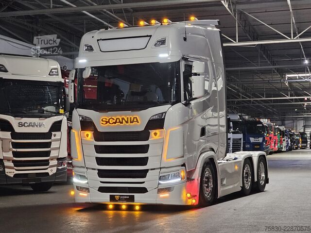 Standartinis-SZM Scania S450 6x2/4 LIFT / STEER / RETARDER / PARKING CO...