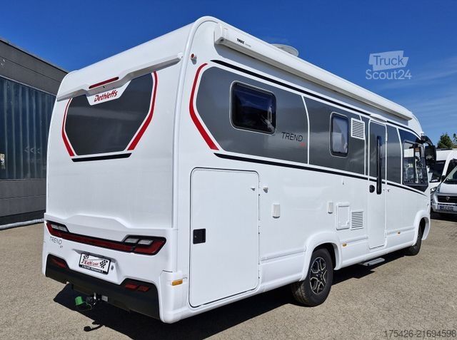 Integriertes Wohnmobil DETHLEFFS Trend I 7057 EB *Dach-Klima*Solar+Lithium*AHK*