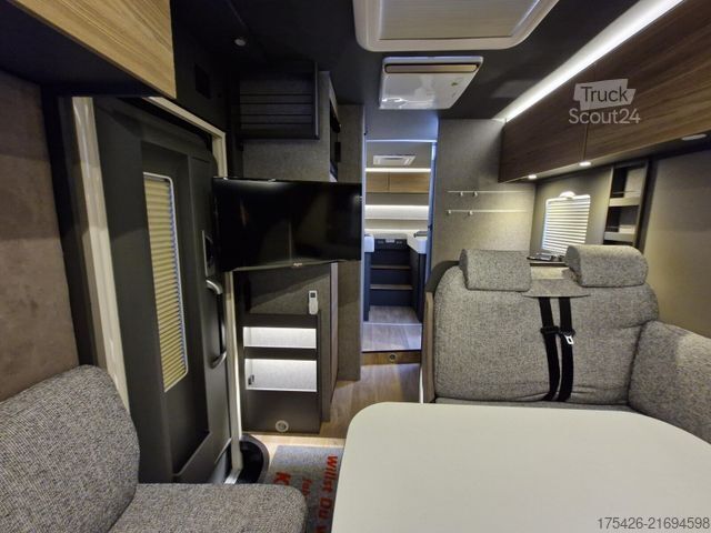 Integriertes Wohnmobil DETHLEFFS Trend I 7057 EB *Dach-Klima*Solar+Lithium*AHK*