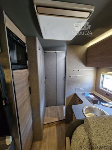 Integriertes Wohnmobil DETHLEFFS Trend I 7057 EB *Dach-Klima*Solar+Lithium*AHK*