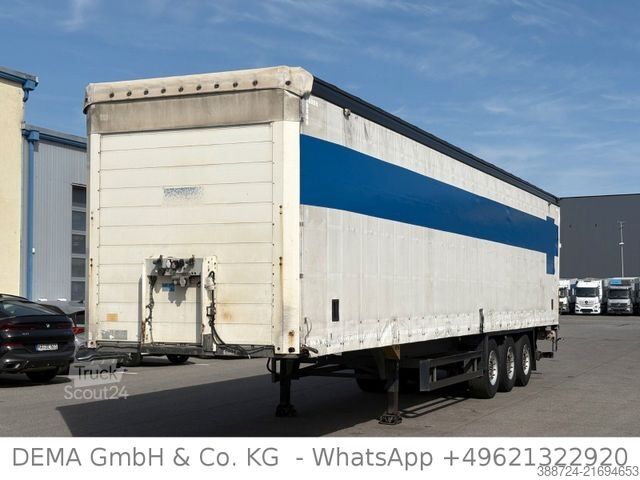 Naczepa otwarta z plandeką SCHMITZ CARGOBULL SCB*S3T*LBW*Edscha*Lift*Beidseitig Schiebeplane*