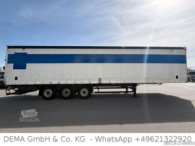 Naczepa otwarta z plandeką SCHMITZ CARGOBULL SCB*S3T*LBW*Edscha*Lift*Beidseitig Schiebeplane*