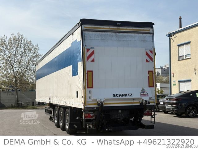 Naczepa otwarta z plandeką SCHMITZ CARGOBULL SCB*S3T*LBW*Edscha*Lift*Beidseitig Schiebeplane*