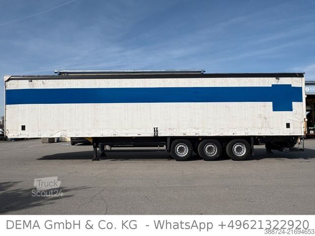 Naczepa otwarta z plandeką SCHMITZ CARGOBULL SCB*S3T*LBW*Edscha*Lift*Beidseitig Schiebeplane*