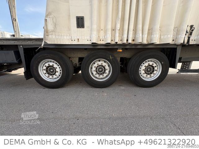 Naczepa otwarta z plandeką SCHMITZ CARGOBULL SCB*S3T*LBW*Edscha*Lift*Beidseitig Schiebeplane*