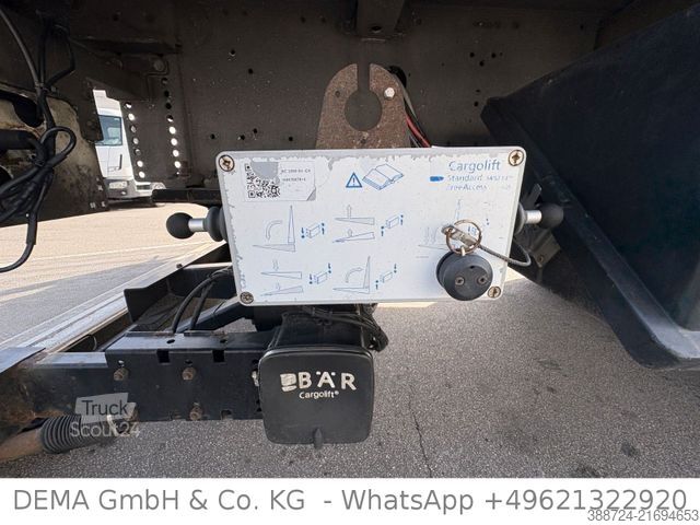 Naczepa otwarta z plandeką SCHMITZ CARGOBULL SCB*S3T*LBW*Edscha*Lift*Beidseitig Schiebeplane*