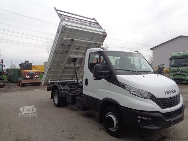 Трьохсторонній самоскид-фургон IVECO Daily 70C18 Meiller Kipper Klima 2 x AHK RFK