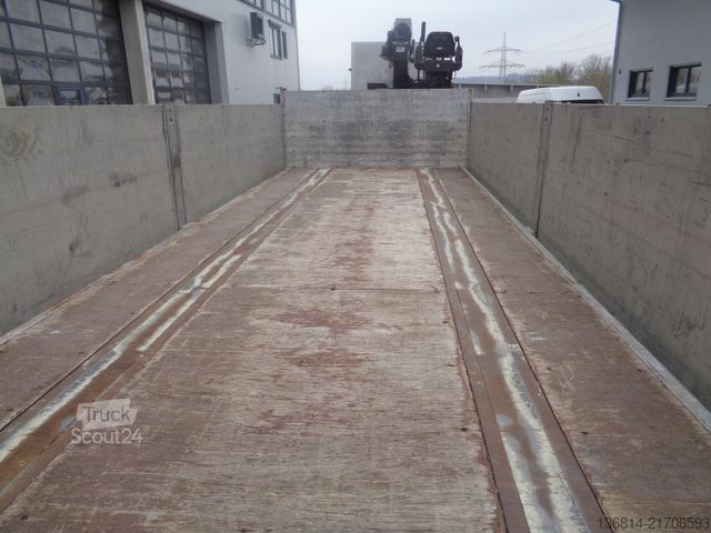 Отворена приколица MEUSBURGER MPA 2 7,3 M Baustoff verzinkt Alufelgen