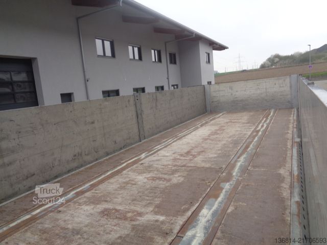 Отворена приколица MEUSBURGER MPA 2 7,3 M Baustoff verzinkt Alufelgen