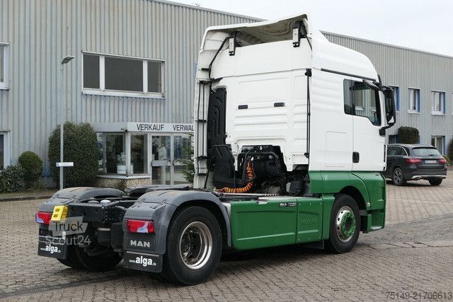 Standard dragbil MAN 18.420 TGX 4x2. Spoiler, Intarder, Alu-Felgen