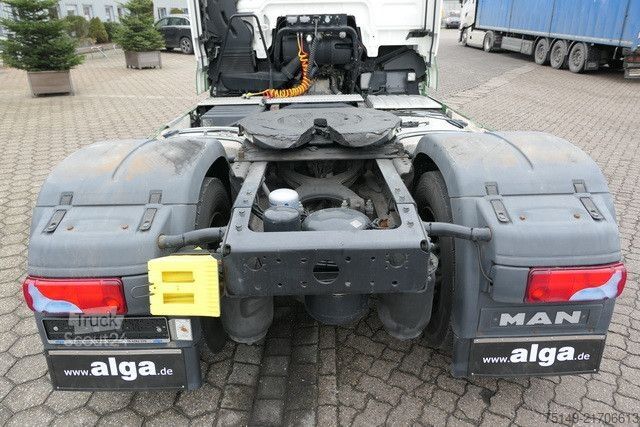 Standard dragbil MAN 18.420 TGX 4x2. Spoiler, Intarder, Alu-Felgen