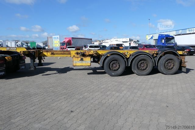 Semirimorchio a cassa mobile Ozgul GA08, 1x20/2x20/1x30/1x40 & 1x45 Container