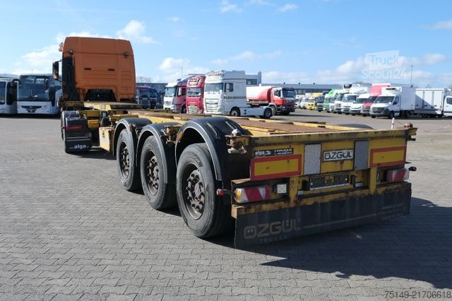 Semirimorchio a cassa mobile Ozgul GA08, 1x20/2x20/1x30/1x40 & 1x45 Container