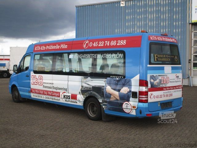 Мікроавтобус MERCEDES-BENZ Sprinter City 65/Euro 6/Klima/Luftfederung