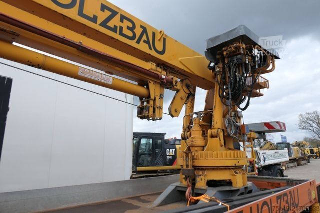 Кран, змонтований на вантажівці MERCEDES-BENZ 1824 4x2, Effer 39000BL 2S, 29m, Funk, Seilwinde