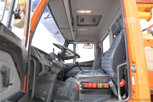 Кран, змонтований на вантажівці MERCEDES-BENZ 1824 4x2, Effer 39000BL 2S, 29m, Funk, Seilwinde