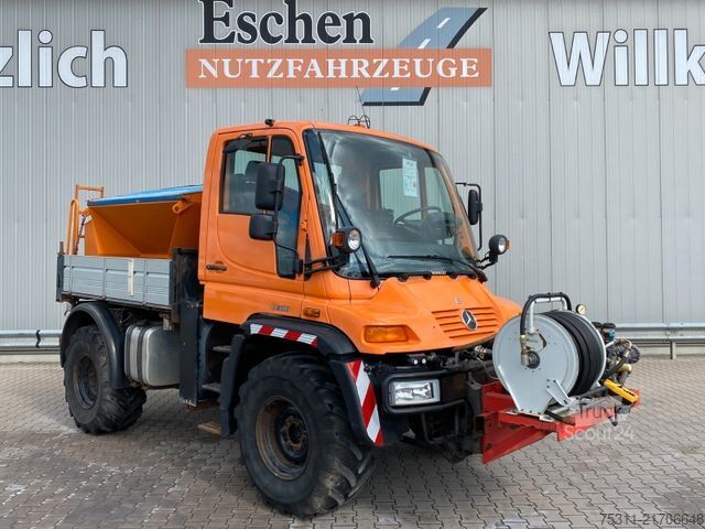 Annan UNIMOG 405/10 4x4 U300*Erst2000h*Streuer*Manuell*Welle