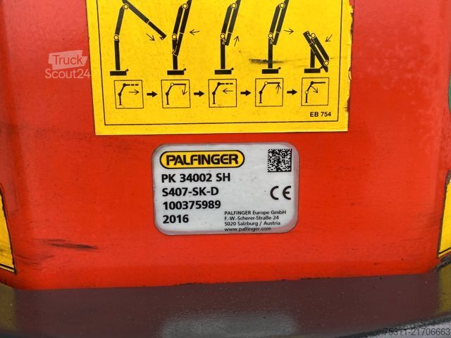 Lastbil med flak MAN TGS 26.400 6x2-4LL*Palfinger PK34002 SHE*FLY-JIP