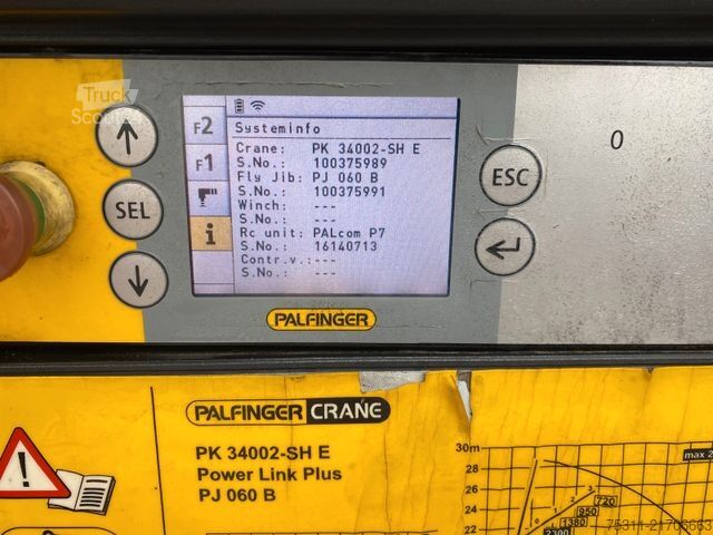 Lastbil med flak MAN TGS 26.400 6x2-4LL*Palfinger PK34002 SHE*FLY-JIP