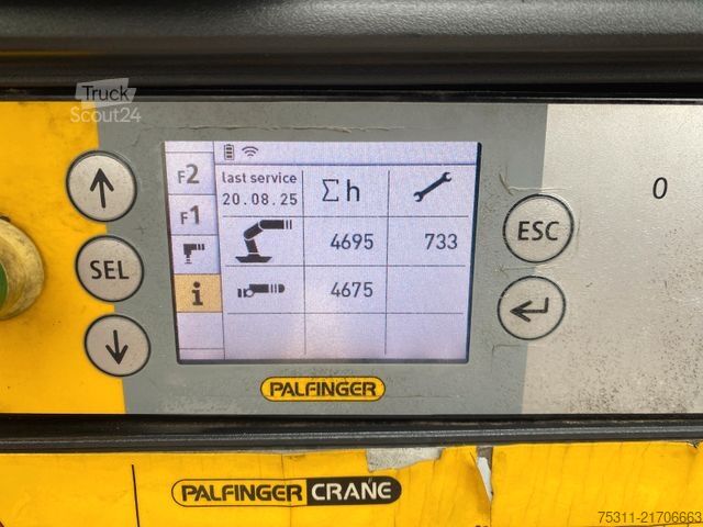 Lastbil med flak MAN TGS 26.400 6x2-4LL*Palfinger PK34002 SHE*FLY-JIP