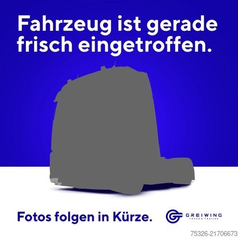 Auflieger mit Pritsche & Plane KRONE Curtainsider Mega