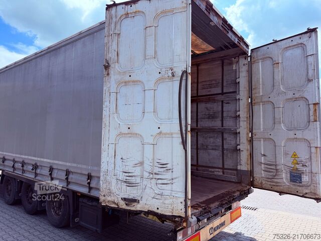 Otvorený náves s plachtou KRONE Curtainsider Mega