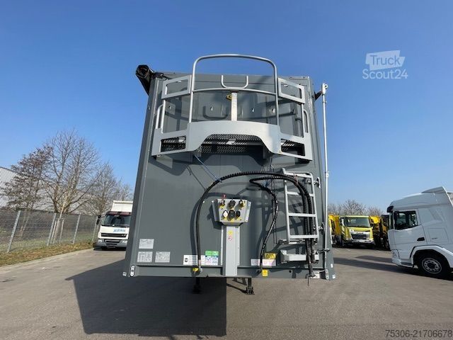 Semirremolque con piso móvil STAS bioSTAR 91,3 cbm