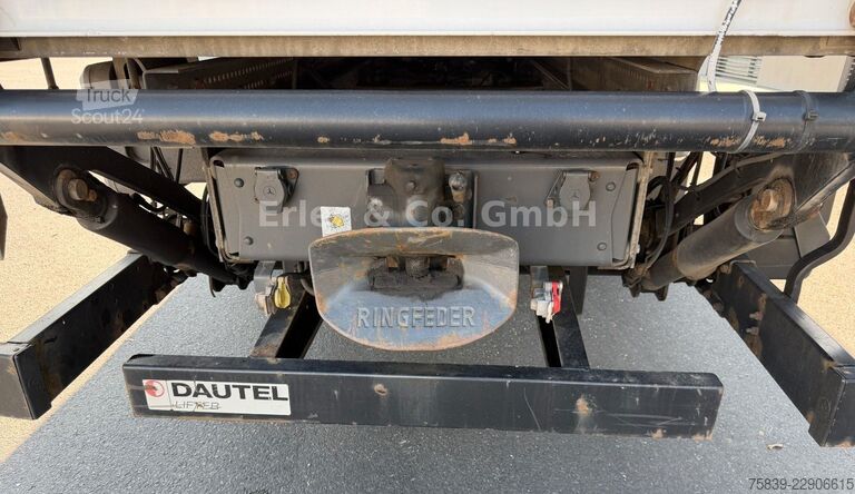 Platós teherautó ponyvával MERCEDES-BENZ 1324 Atego3, LBW, Klima, Standhzg., 6 Zylinder