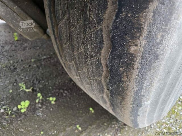 Náves s pohyblivou podlahou REISCH 65 cbm Schubboden, BPW Trommel, Kornschieber